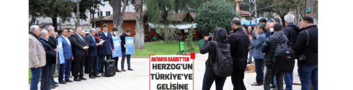 Herzog’un Gelişine<br>Saadet Tepkisi