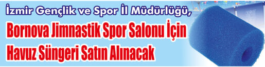 &nbsp;&nbsp;&nbsp;&nbsp;&nbsp; İzmir Gençlik Ve Spor İl Müdürlüğü, Bornova Jimnastik Spor