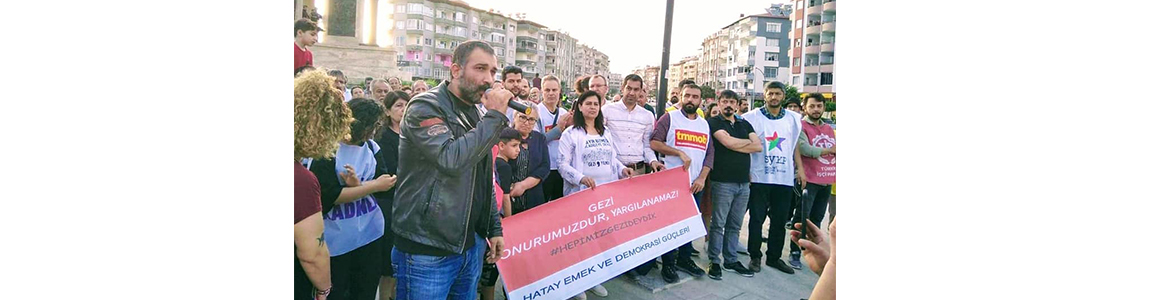 Kararlara Protesto Gezi davasıyla