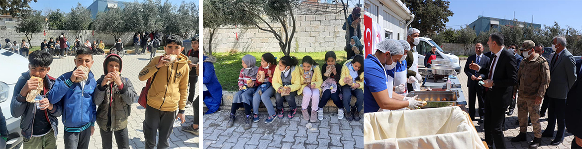 Tarım Müdürlüğü’nden Reyhanlı’da çocuklara balık ekmek ikramı        Hatay Tarım