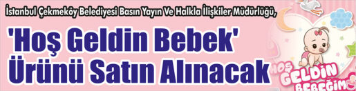 &nbsp;&nbsp;&nbsp;&nbsp;&nbsp; İstanbul Çekmeköy Belediyesi Basın Yayın Ve Halkla İlişkiler Müdürlüğü,