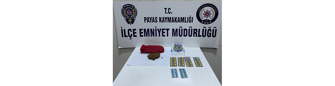 Payas ilçesinde Polis, şüphe