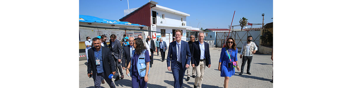 Büyükelçi Meyer-Landrut, Hatay’da ziyaretlerde bulundu: