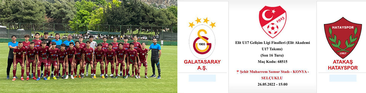 Hatayspor’un Rakibi Galatasaray Gelişim