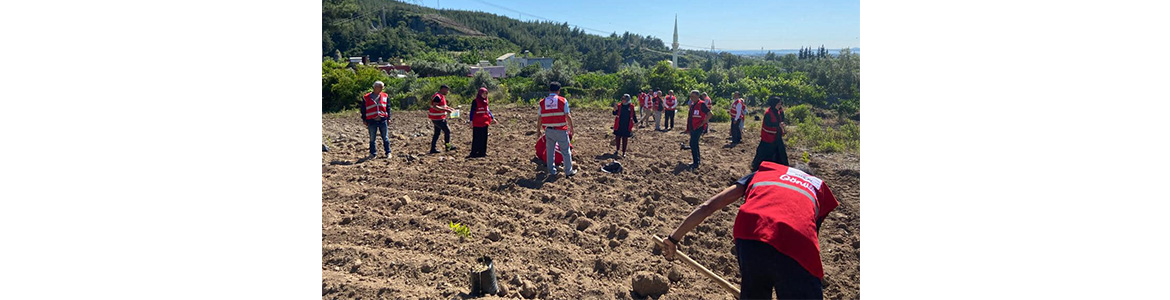 Gönüllü Doğasever Kızılaycılar… Dörtyol’da,