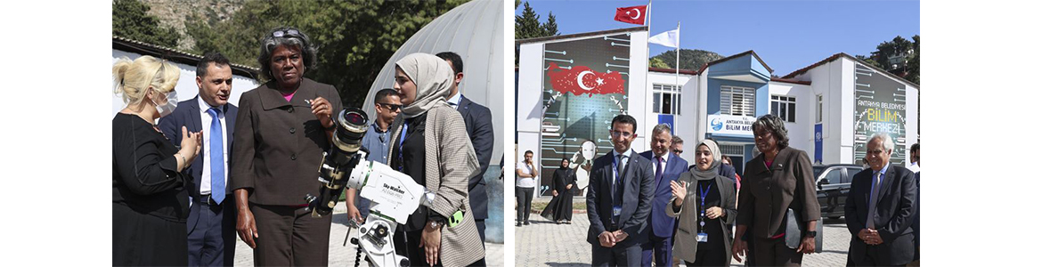 Antakya’ya geldi BİLİM MERKEZİ’ni