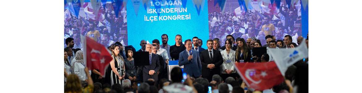 Partisinin İskenderun ilçe kongresine