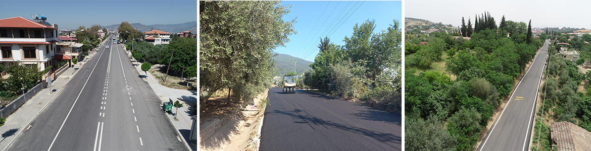 Yapılan yollarda Hatay Büyükşehir