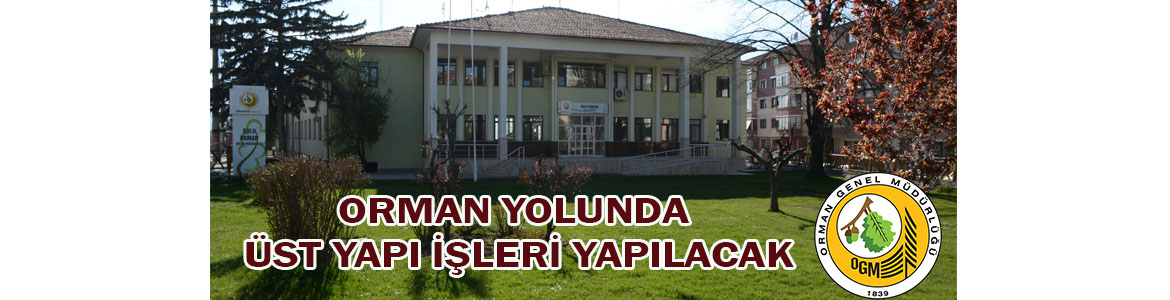 Orman Yolunda Üst Yapı İşleri Yapılacak Bolu Orman İşletme Müdürlüğü, Orman yolunda üst yapı işleri