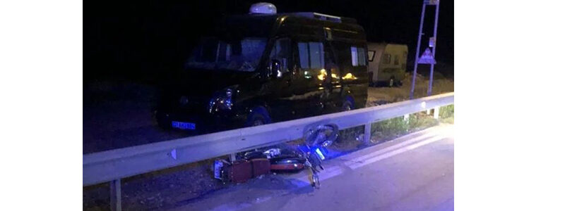 Çevlik’te motosiklet kazası