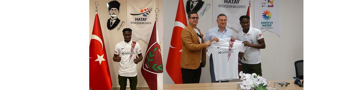 Hatayspor, Nanook FC Kulübü’nde oynayan Hamed Enzo adlı Filipinli oyuncuyu