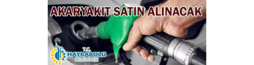 &nbsp;&nbsp;&nbsp;&nbsp;&nbsp; Hayrabolu Belediyesi Destek Hizmetleri Müdürlüğü, Akaryakıt satın alacak. &nbsp;&nbsp;&nbsp;&nbsp;&nbsp;