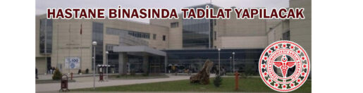 &nbsp;&nbsp;&nbsp;&nbsp;&nbsp; Düzce İl Sağlık Müdürlüğü, Hastane binasında tadilat yapacak. &nbsp;&nbsp;&nbsp;&nbsp;&nbsp;