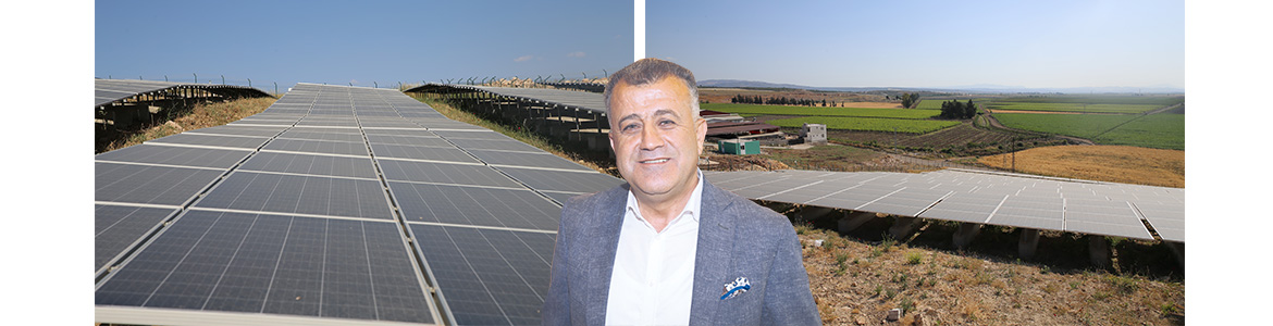 Güneş enerjisi santralinde üretilen