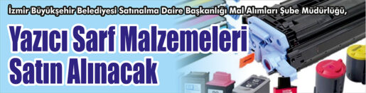 &nbsp;&nbsp;&nbsp;&nbsp;&nbsp; İzmir Büyükşehir Belediyesi Satınalma Daire Başkanlığı Mal Alımları Şube