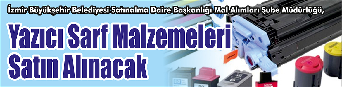 &nbsp;&nbsp;&nbsp;&nbsp;&nbsp; İzmir Büyükşehir Belediyesi Satınalma Daire Başkanlığı Mal Alımları Şube