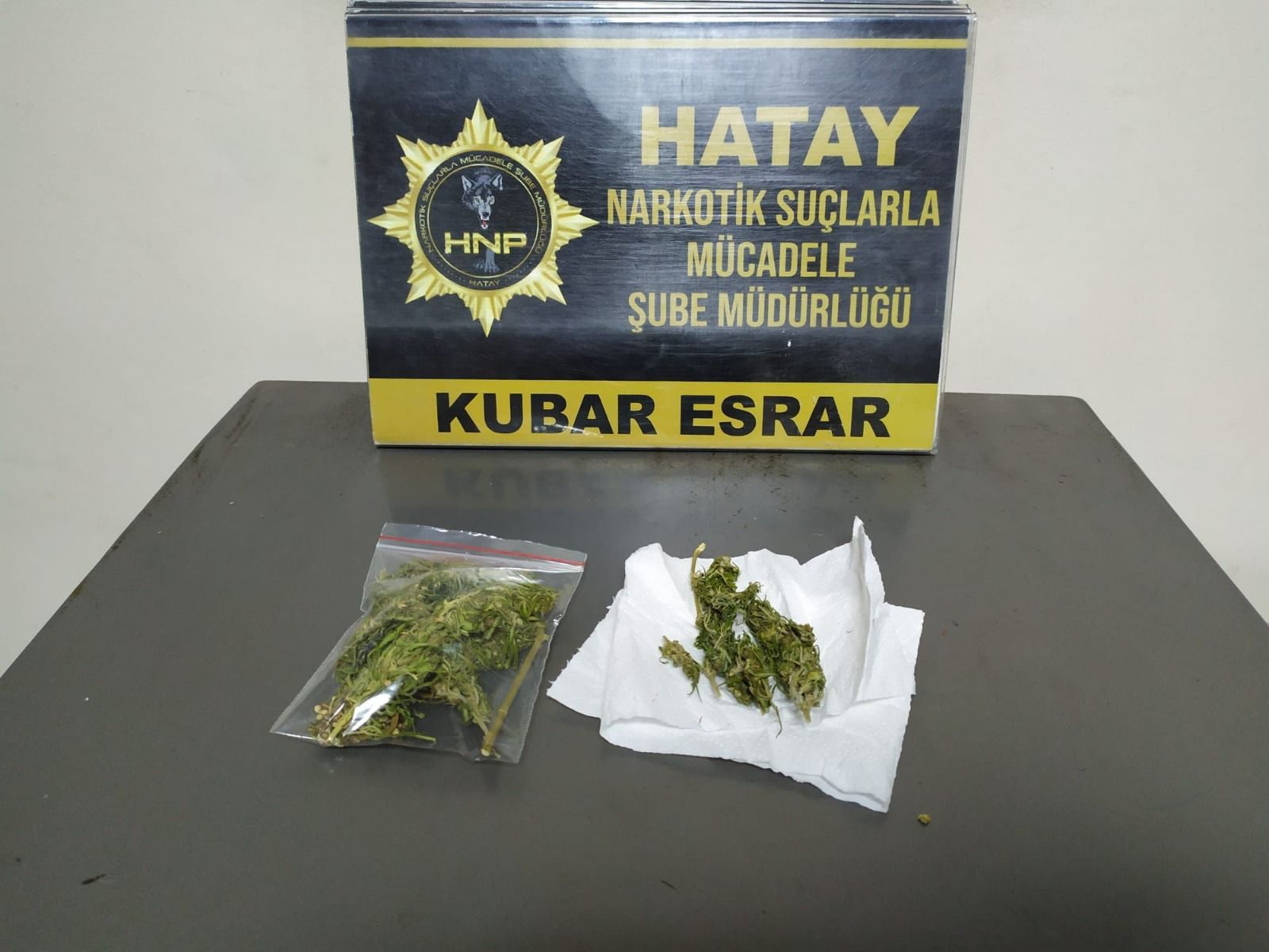 Hatay Narkotik Polisi, dün