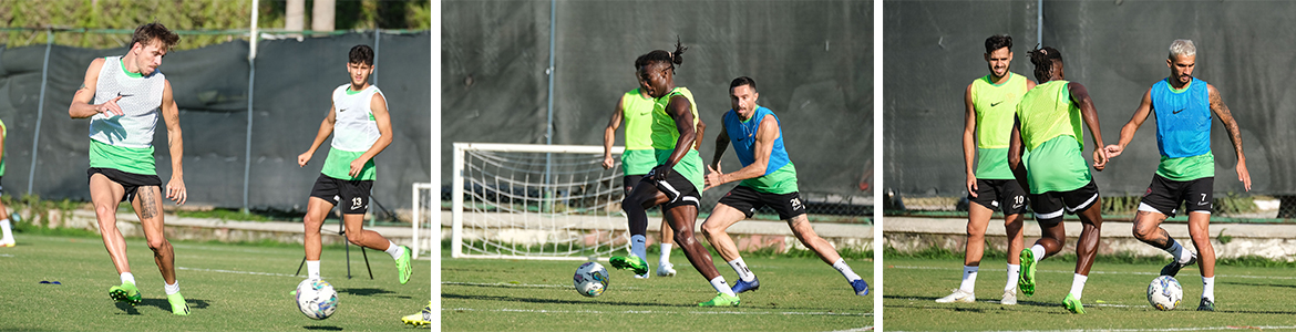 Hatayspor, ligin 3.haftasında evinde karşılaşacağı Gaziantep FK maçı hazırlıklarını sürdürüyor.