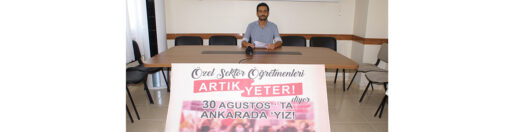 ”Artık Yeter!” Diyoruz