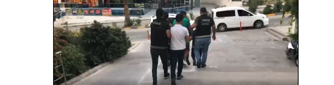 Hatay’da Narkotik Polis uygulamasında;