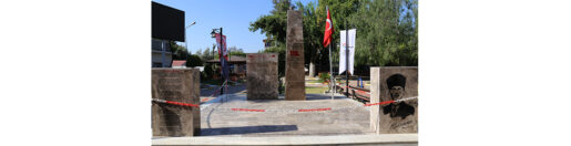 Erzin’de şehitlik anıtı törenle açıldı …