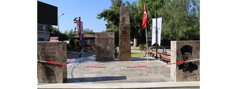 Erzin’de şehitlik anıtı törenle açıldı …