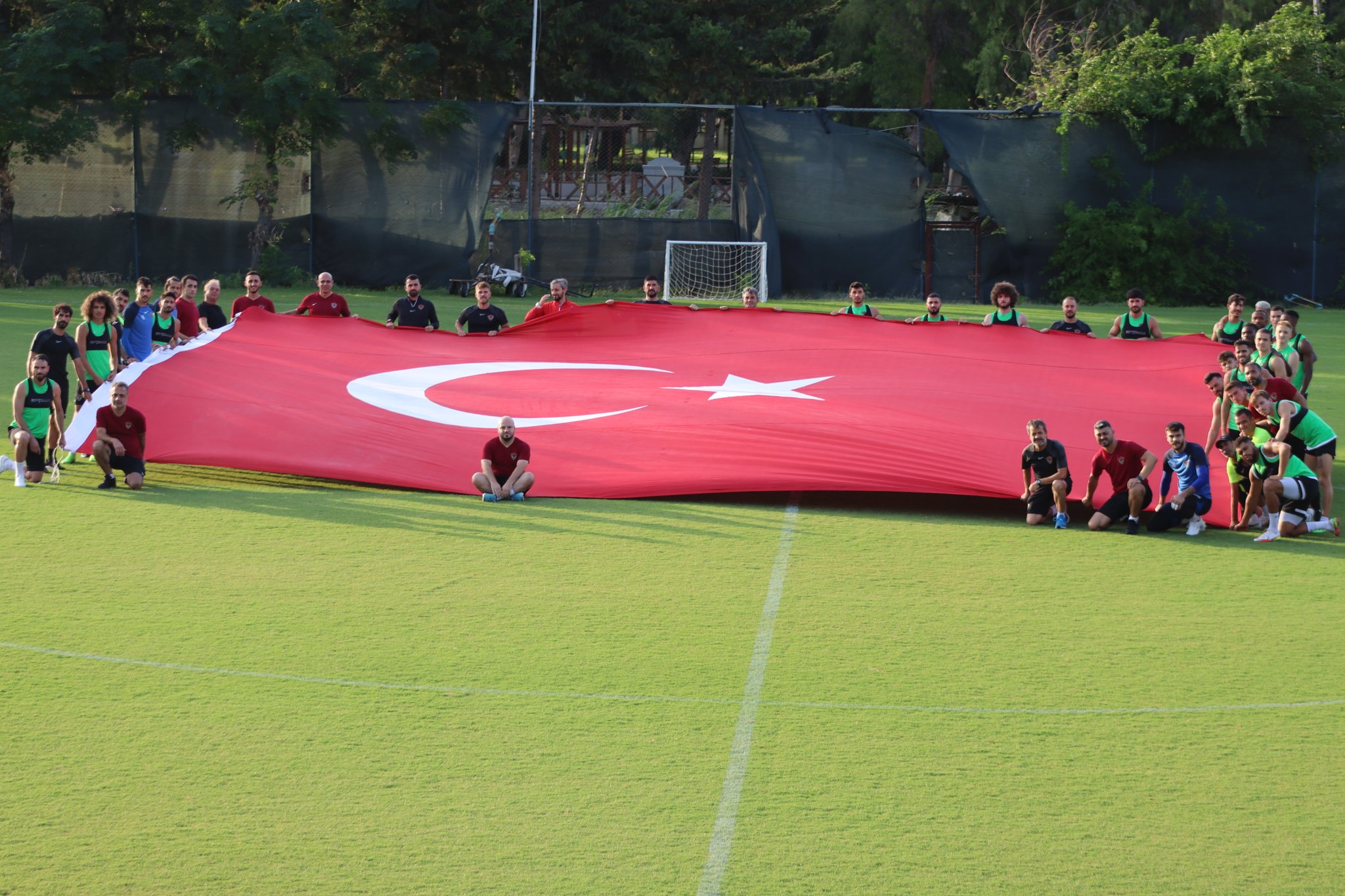 Hatayspor futbolcularında Zafer Bayramı