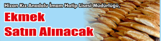 Ekmek Satın Alınacak