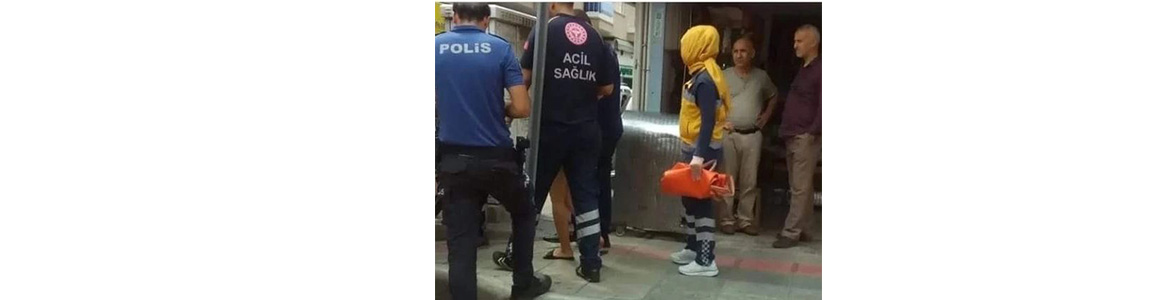 Bileğini Kesti, Acil Müdahale