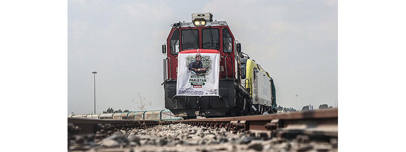 “İyilik Treni” Törenle Pakistan’a Uğurlandı