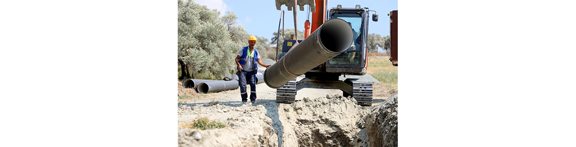 8 Ayda 293 Km Yeni İçme Suyu Şebekesi Döşendi      