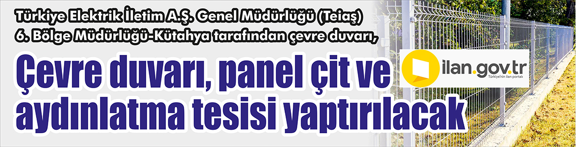 Türkiye Elektrik İletim A.Ş. Genel Müdürlüğü (Teiaş) 6. Bölge Müdürlüğü-Kütahya