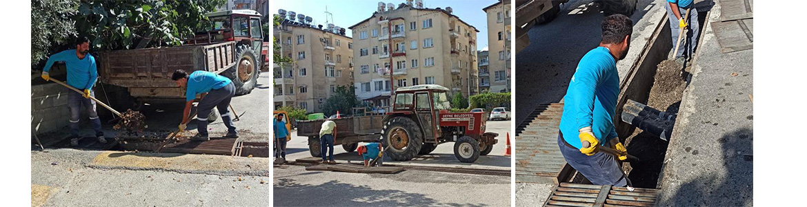 Yağmur Suyu Kanallarına Temizlik