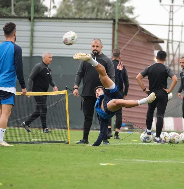 Hatayspor’un önceki günkü idmanında