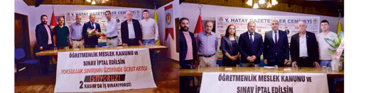 Öğretmen Sendikaları “Meslek Kanununa” karşı ortak hareket ediyor Eğitim İş