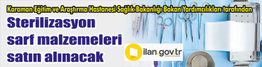 Karaman Eğitim ve Araştırma Hastanesi Sağlık Bakanlığı Bakan Yardımcılıkları tarafından