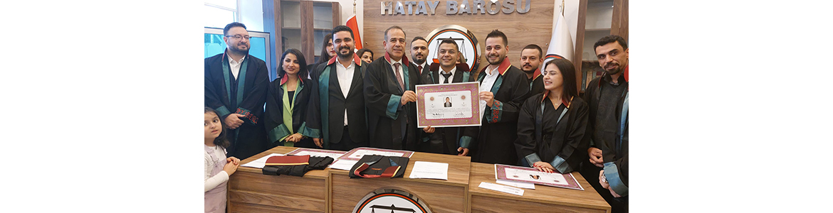 Hatay Barosu’na, geçtiğimiz hafta