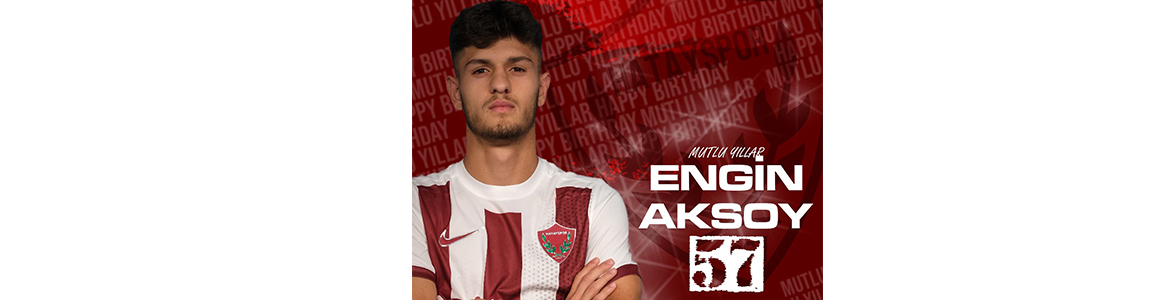 Hatayspor’un altyapıdaki gençlerinden Engin