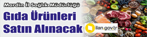 &nbsp;&nbsp;&nbsp;&nbsp;&nbsp; Mardin İl Sağlık Müdürlüğü, Gıda ürünleri satın alacak. &nbsp;&nbsp;&nbsp;&nbsp;&nbsp;