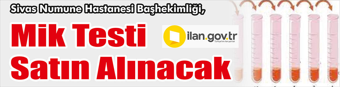 &nbsp;&nbsp;&nbsp;&nbsp;&nbsp; Sivas Numune Hastanesi Başhekimliği, sıvı bazlı smear yayma boyama