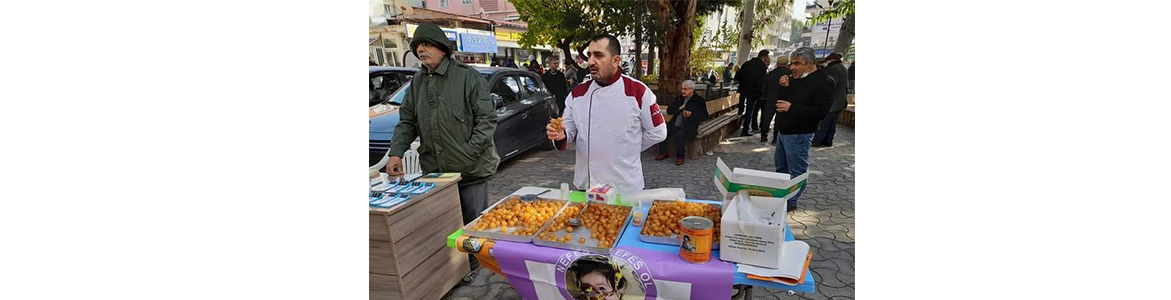 Bir günlük satışının tamamı