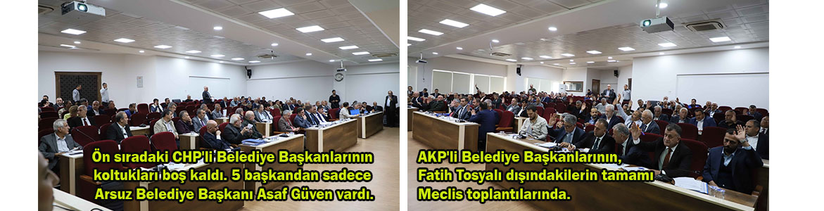 CHP’li Belediye Başkanları, Meclis