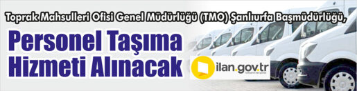 &nbsp;&nbsp;&nbsp;&nbsp;&nbsp; Toprak Mahsulleri Ofisi Genel Müdürlüğü (TMO) Şanlıurfa Başmüdürlüğü, Personel