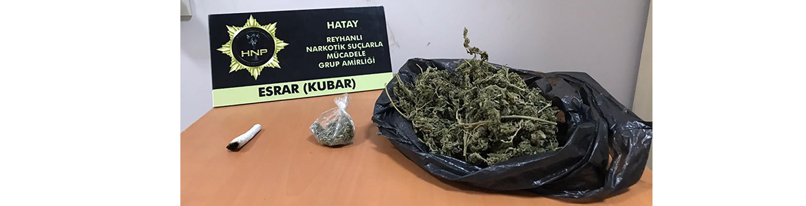 52 Gram Esrar Reyhanlı’da