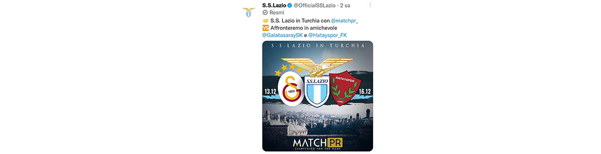 Lazio-Gs İle Birlikte Hatayspor…