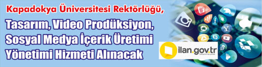 Sosyal Medya İçerik Üretimi Yönetimi Hizmeti Alınacak &nbsp;&nbsp;&nbsp;&nbsp;&nbsp; Kapadokya Üniversitesi