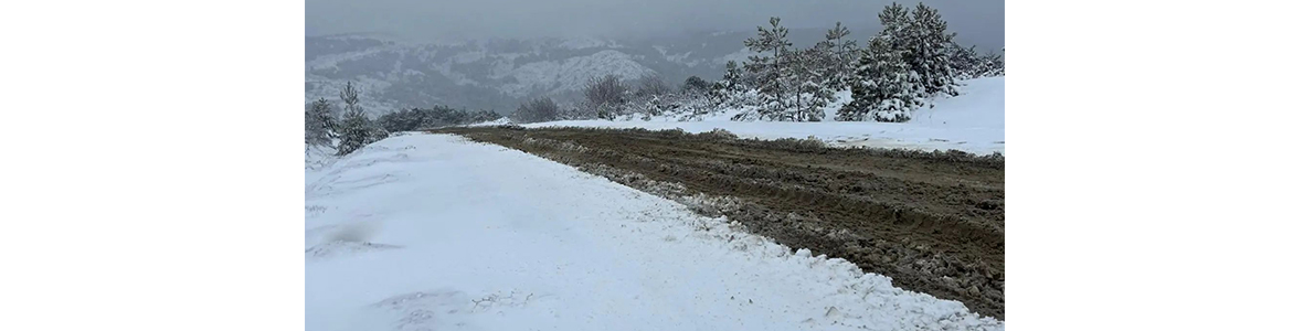 Yılın İlk Karı… İlimiz Antakya ilçesi ve civarına yılın ilk