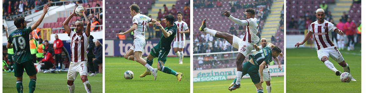 Giresunspor İle 1-1 Bordo-Beyazlılar,