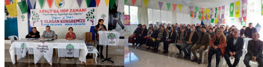 HDP Arsuz’da ilk kongresini yaptı