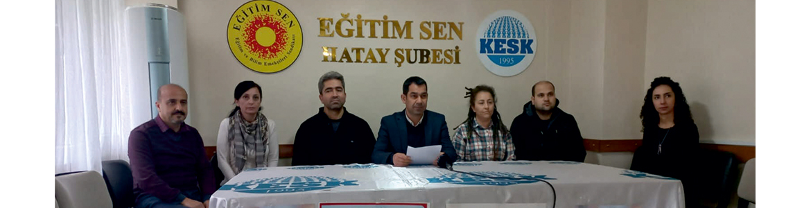 Eğitim-Sen Hatay Şube Başkanı